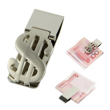 Slim Money Clip Stainless Steel Cash Bills Credit Dollar