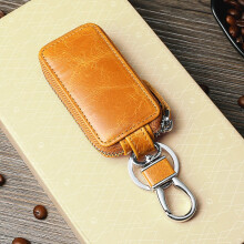 Men Women Leather Car Key Holders Housekeeper For Men Retro Multifunctional Home Keychain Case Female Key Wallet