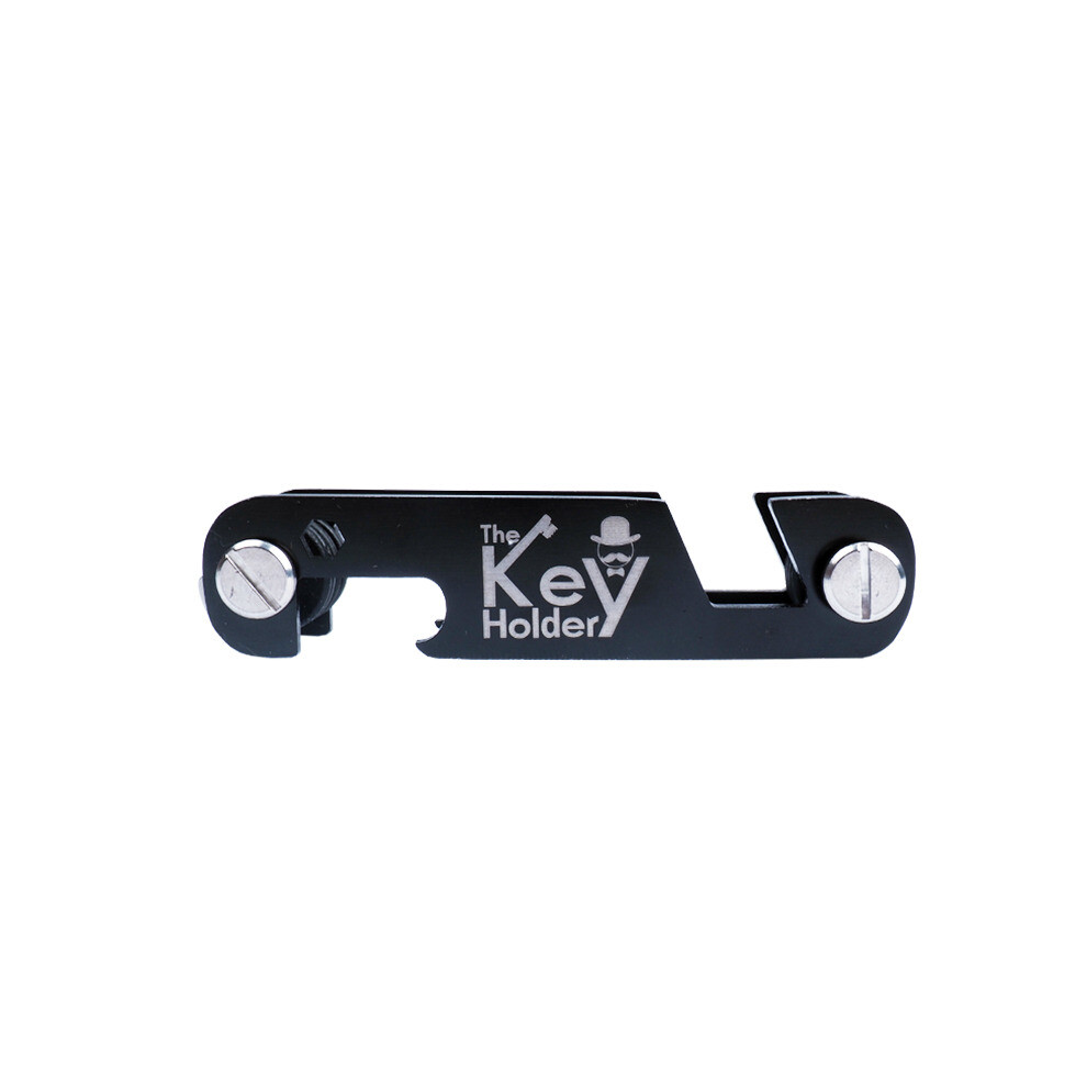 Men Keychain Holder For Car Keys Wallet Smart Key Organizers Multi-Function Portable Car Key Holder Key Bag Black 885659305160
