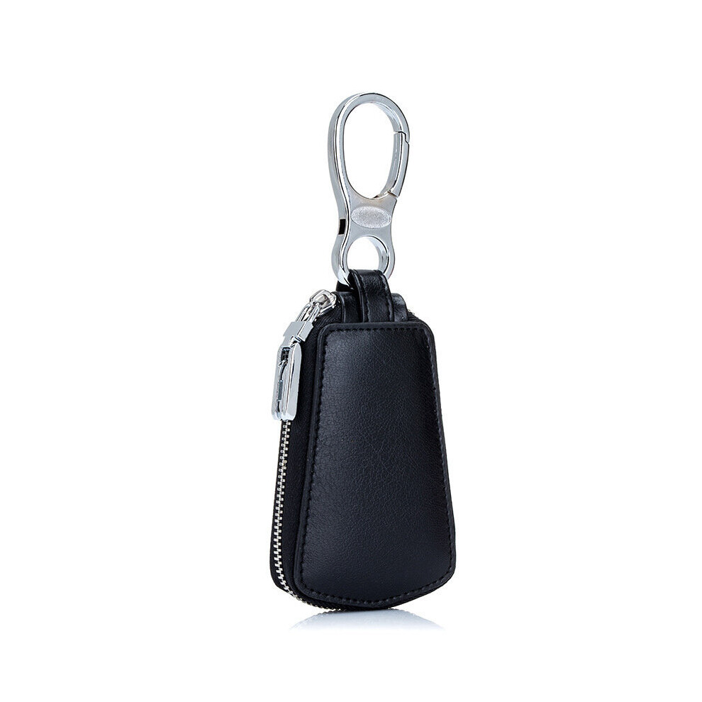 Selling ! Unisex High Car Key Holder Wallet Leather Car Key Case Business Key Package Housekeeper Key Bag Black 885659304026
