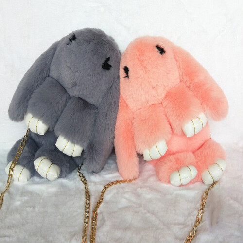 Plush Rabbit Backpack Shoulder Crossbody Bag Japanese Bunny 24 ColorsStuffed Rabbit Toy Children School Bag Gift Kids Toy on OnBuy