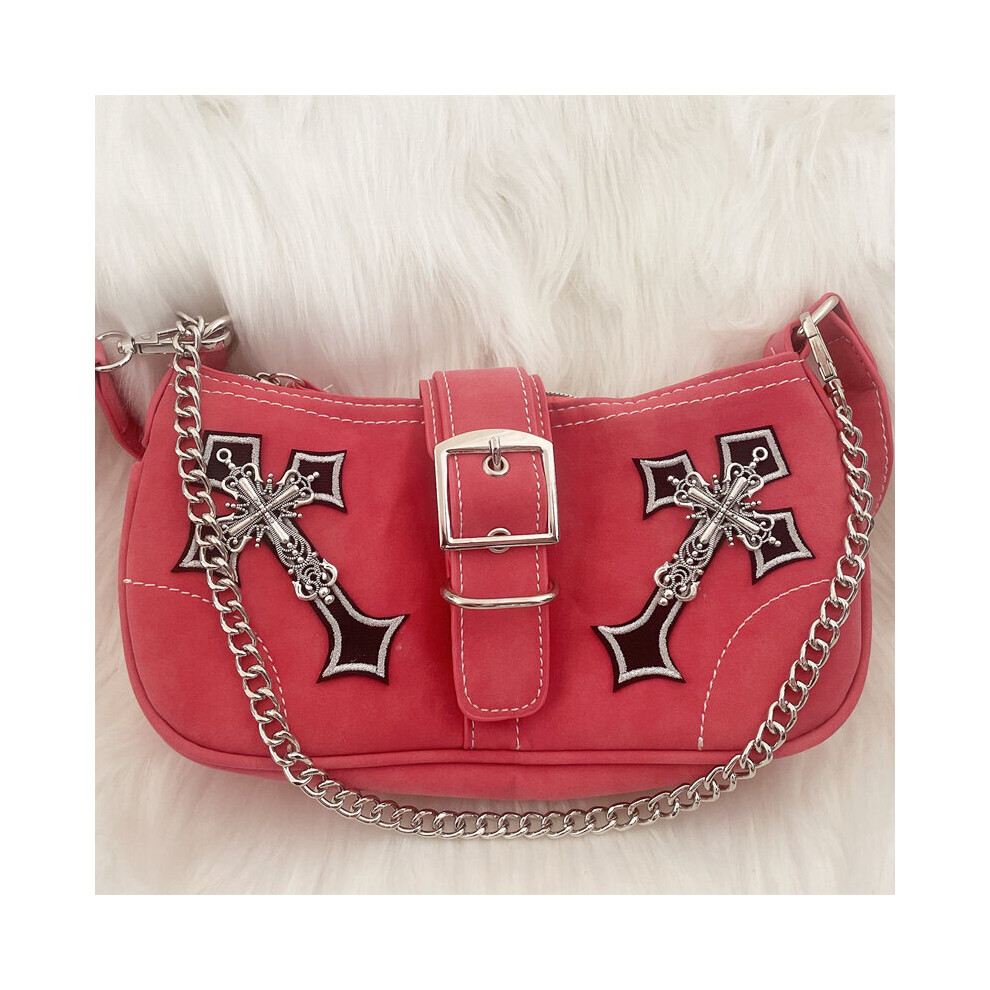 Japanese Harajuku Totes Crossbody Bag Female Purses and Handbags Women Pu Leather Y2K E Girls Cross Underarm Bag-image-OPC-PBSJQTK-NEW