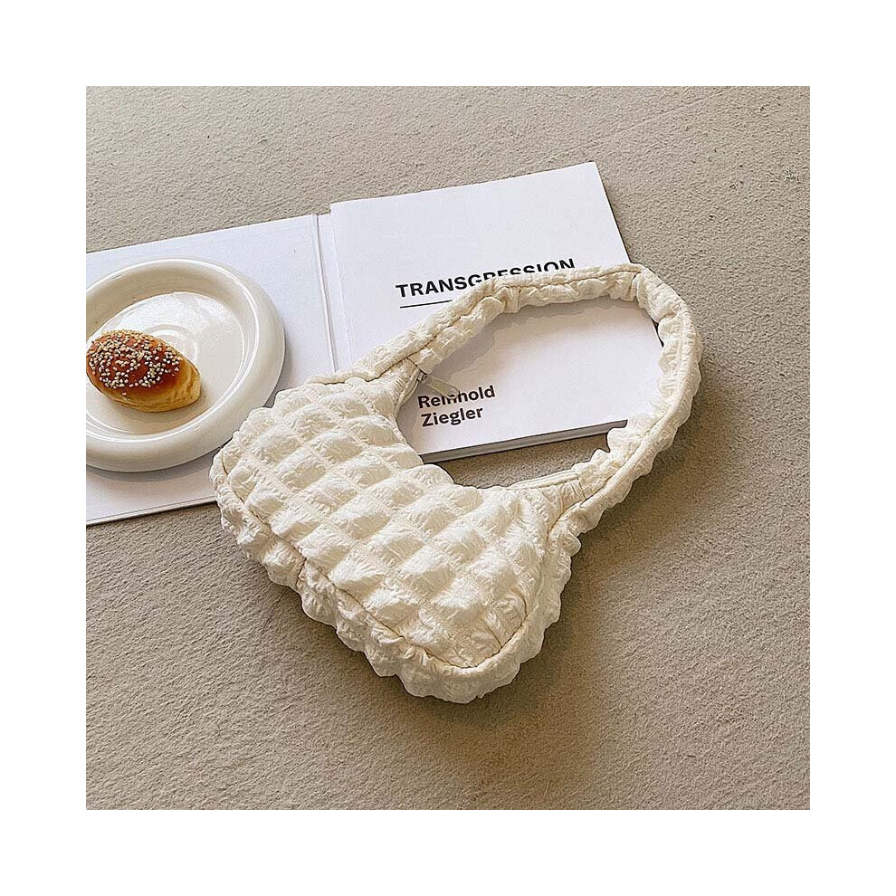 Women Small Shoulder Bags High Underarm Bag Female Handbags And Purse Pleated Evening Totes-image-OPC-PBSJVHB-NEW