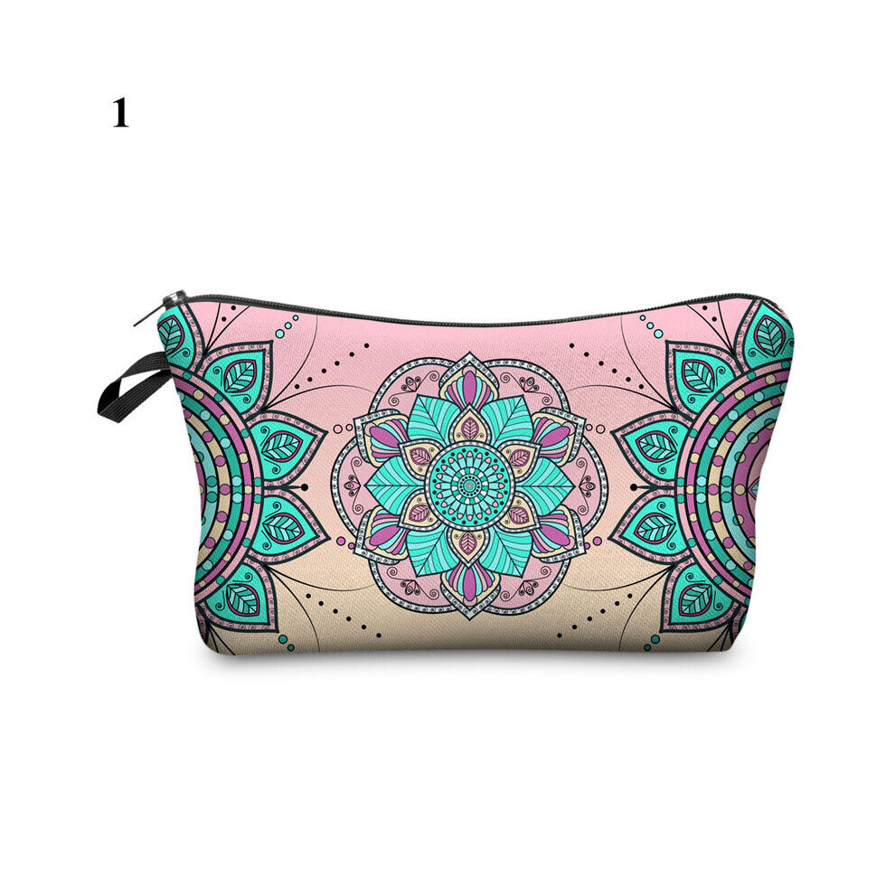 Brown Women Purse Makeup Bag Clutch Organizer Mini Cosmetic Bag Storage Bag Zipper Pouch Contrast Plaid Portable Cosmetic Pouch