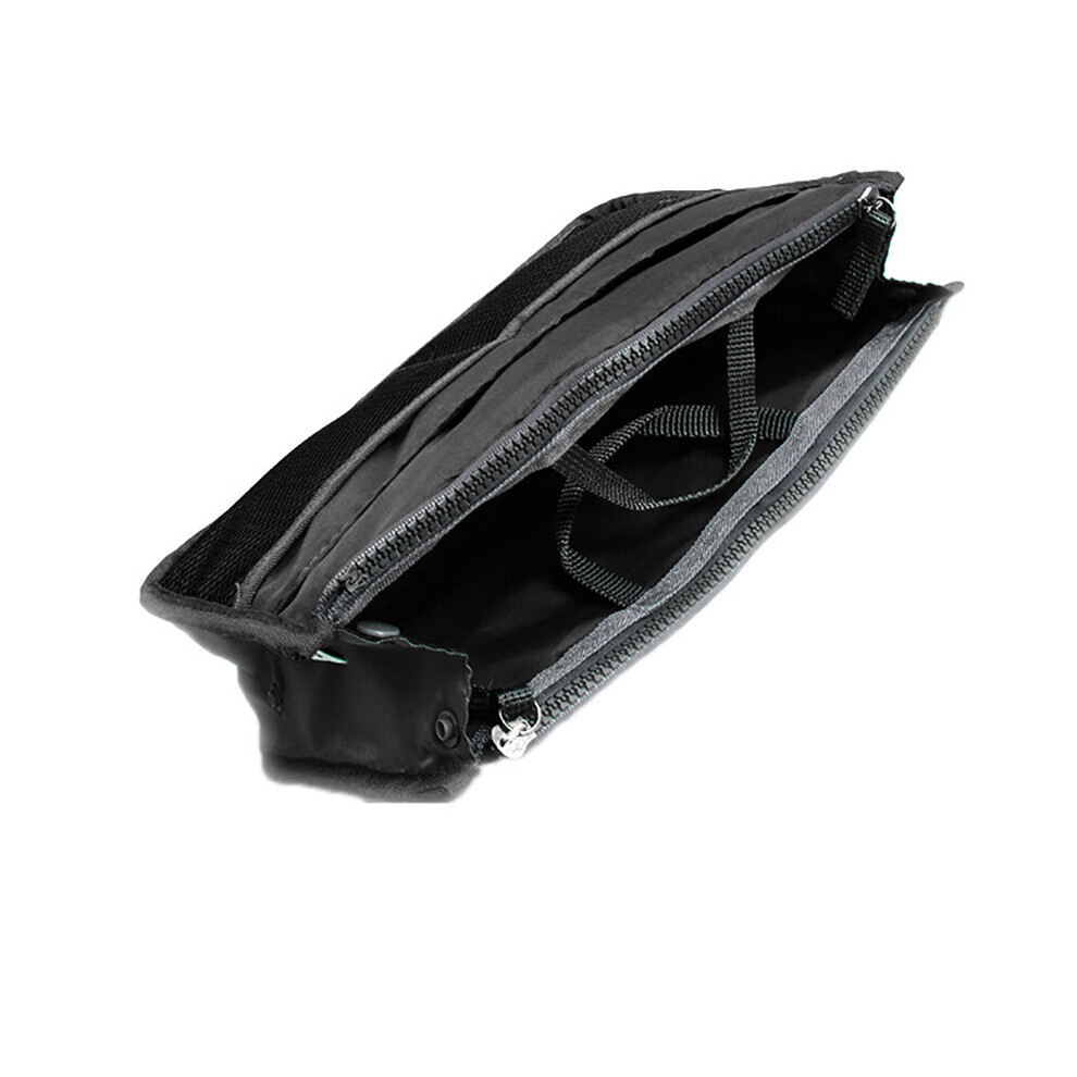 Black Organizer Insert Bag Women Nylon Travel Insert Organizer Handbag Purse Large Liner Lady Makeup Cosmetic Bag Female Tote