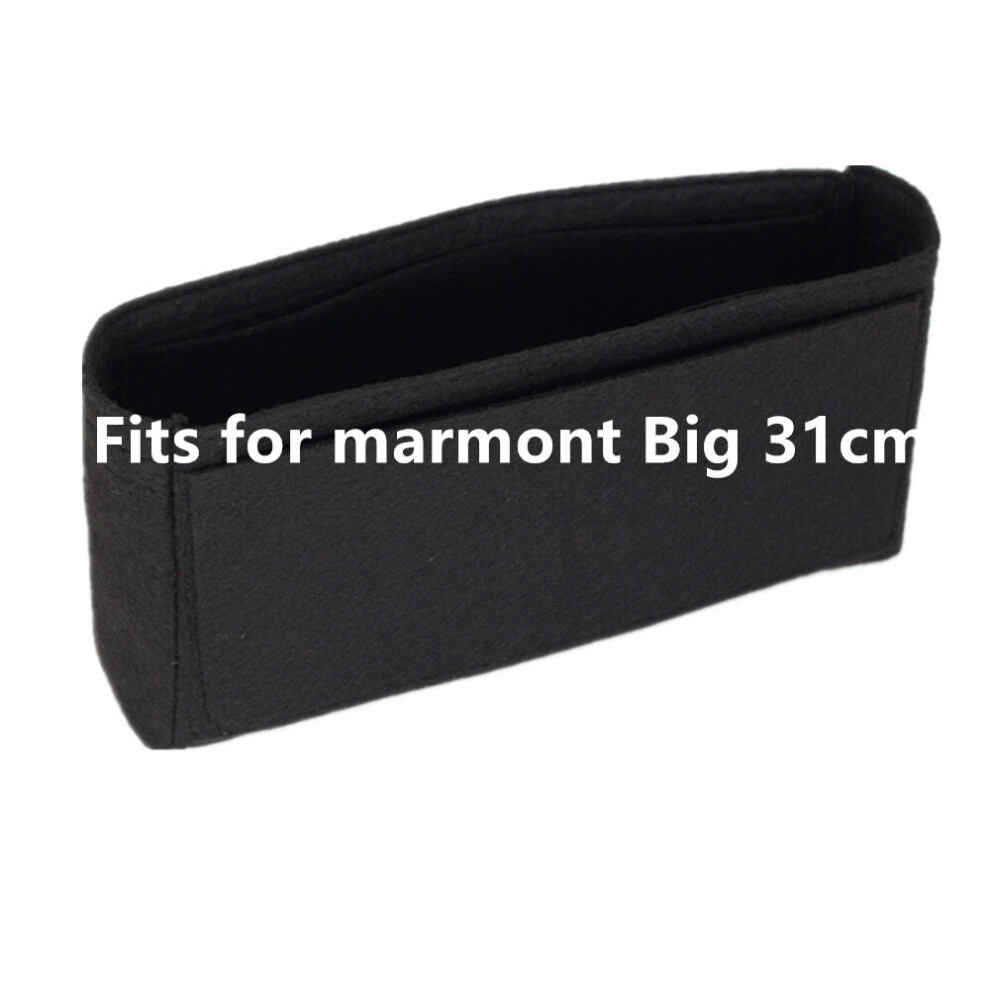 Fits For double G marmont Insert Bags Organizer Makeup GG Handbag Travel Inner Purse Portable Cosmetic base shaper