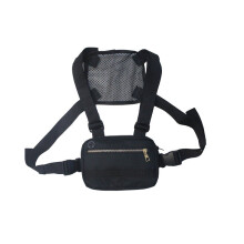 Men Women Chest Rig Waist Pack Streetwear Hip-Hop Vest Tactical Harness Chest Bag
