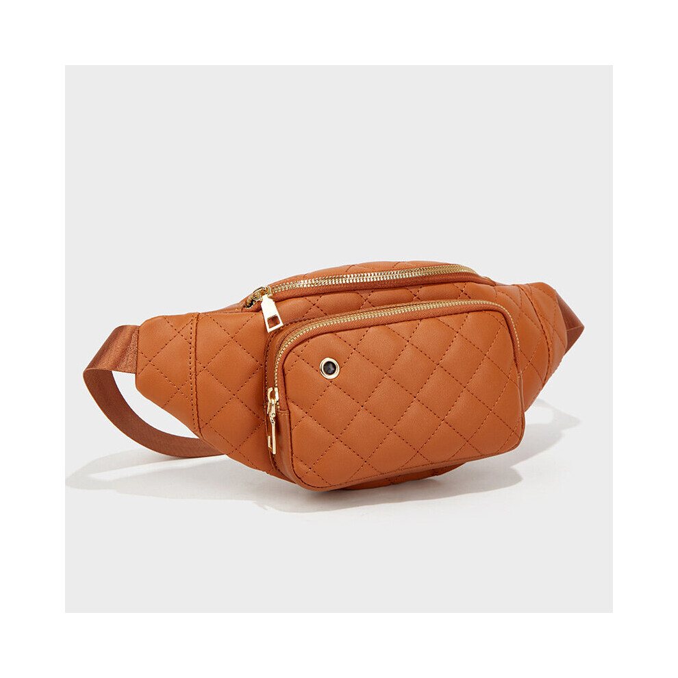 Cross Border Women's Bag Ladies Break Pack Versatile Lingge Chest Purse Versatile Waist Packs for Women-image-OPC-PBSK2B5-NEW