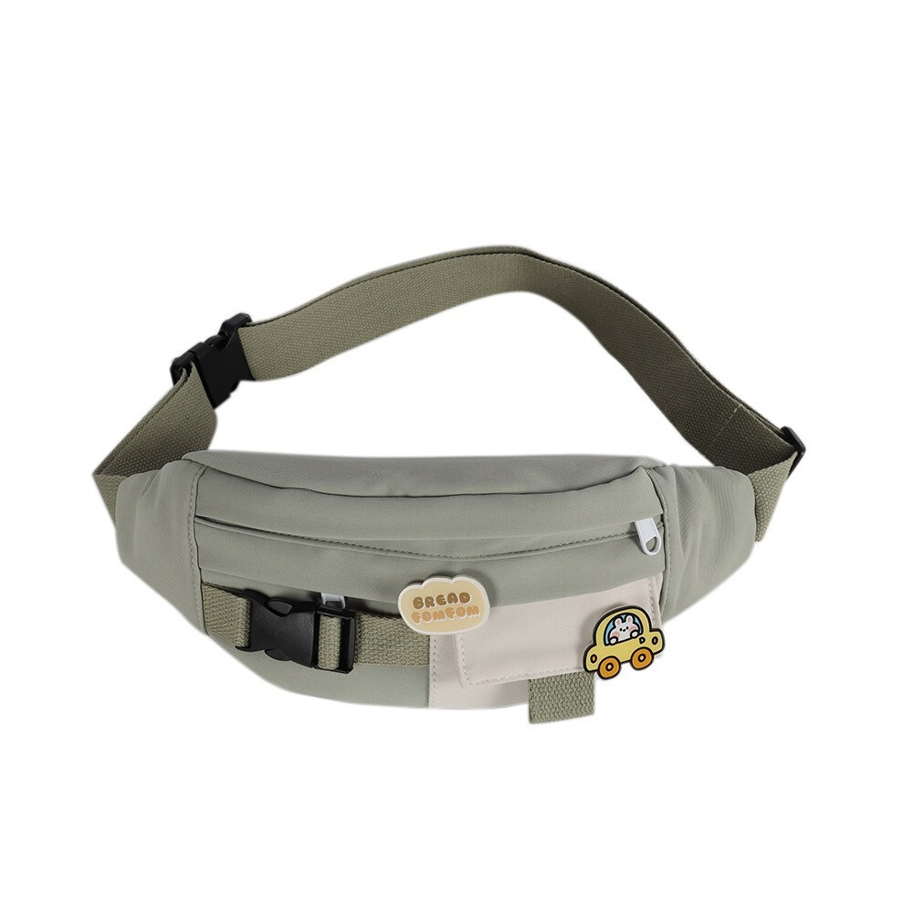 Waist Bags For Women Canvas Leisure Solid Fanny Pack For Girls Crossbody Chest Bag Belt Waist Packs-image-OPC-PBSK292-NEW