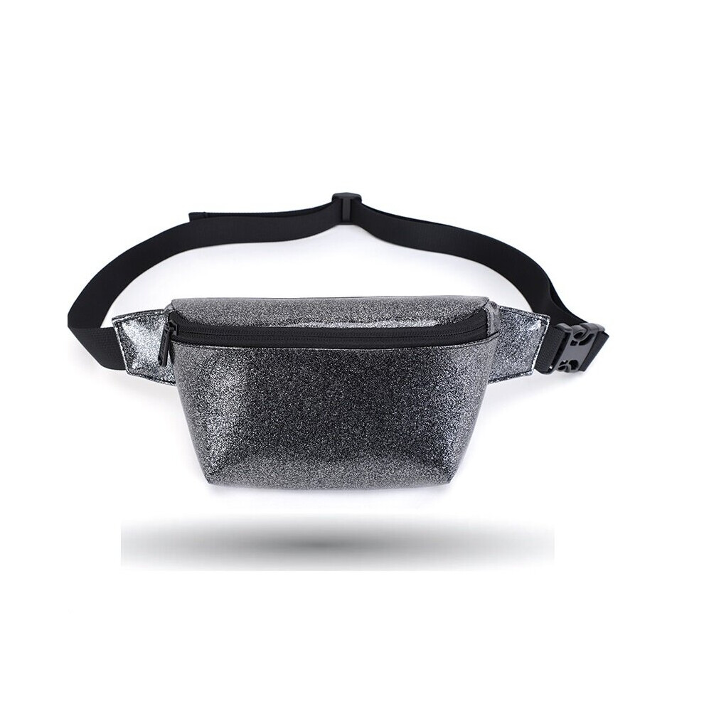Blue Transparent Cosmetic Bags Ffor Women Waist Bag Women Shoulder Bags Pvc Crossbody Makeup Bag Chest Bag Fanny Pack