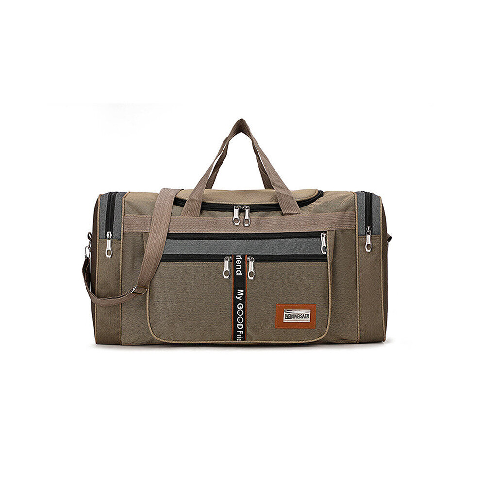 Canvas Men Travel Bag Large Capacity Travel Handbags Portable Outdoor Carry Luggage Bags Women Weekend Duffle Bags-image-OPC-PBSK6WJ-NEW