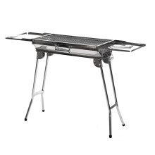 Barbacoa plegable de acero inoxidable - INNOVAGOODS - Carbón