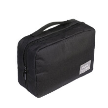 Travel Makeup Train Case Makeup Cosmetic Case Organizer Portable Artist Storage Bag With Adjustable Dividers For Cosmetics