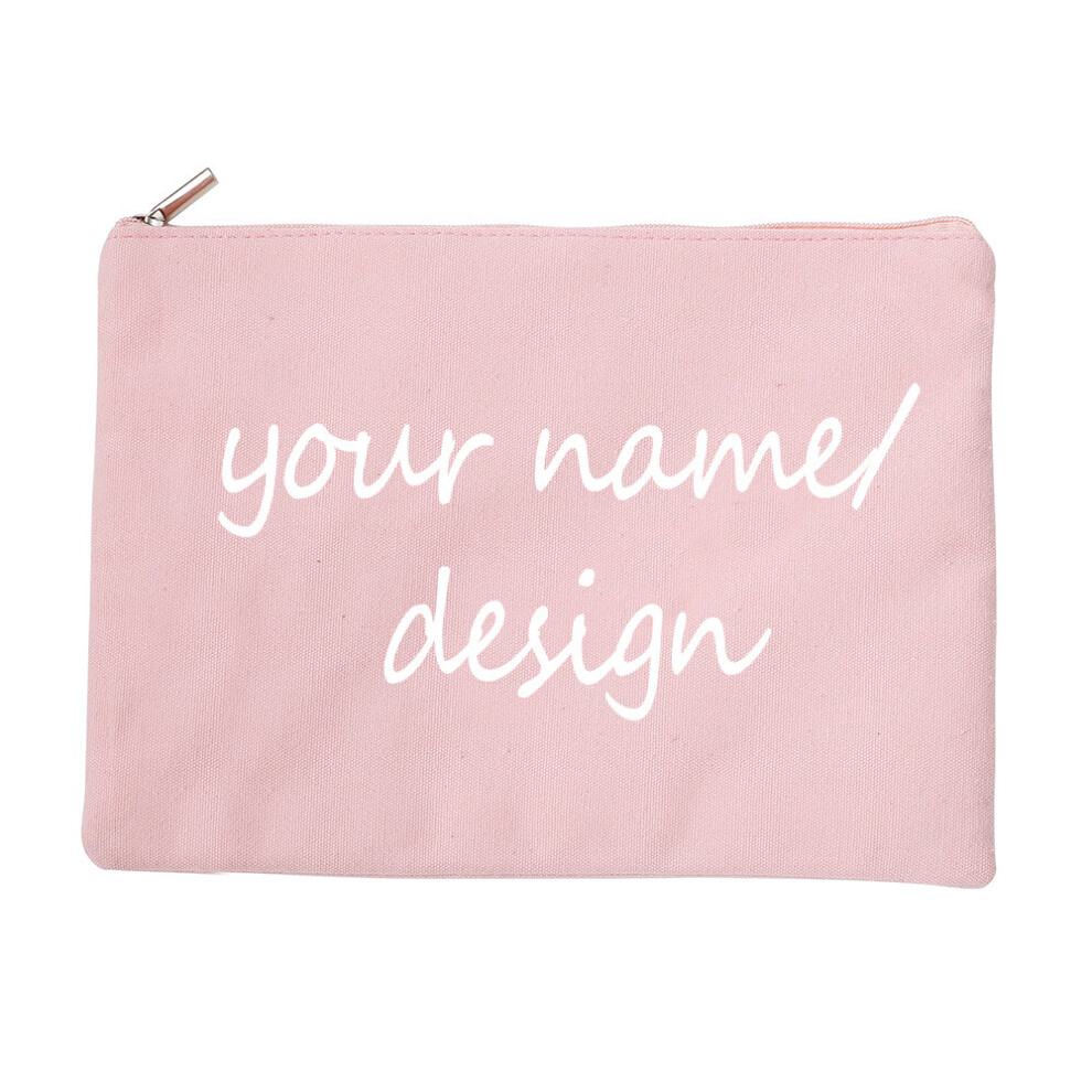 Personalized Women Cosmetic Cases Bags Casual Makeup Pouch Pencil Handbag Name Customizable Female