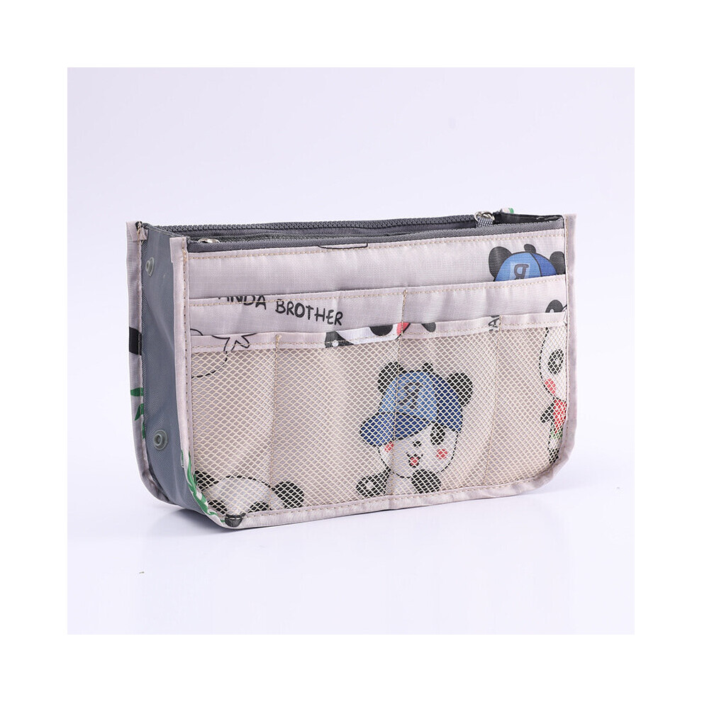 Large Capacity Cosmetic Bag Thicken Travel Accessories Nylon Travel Insert Organizer Handbag Purse Makeup Bag For Women