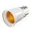 2 X Lamp Bases Light Bulb Adaptor B22 To E27 Lamp Converter Holder 4