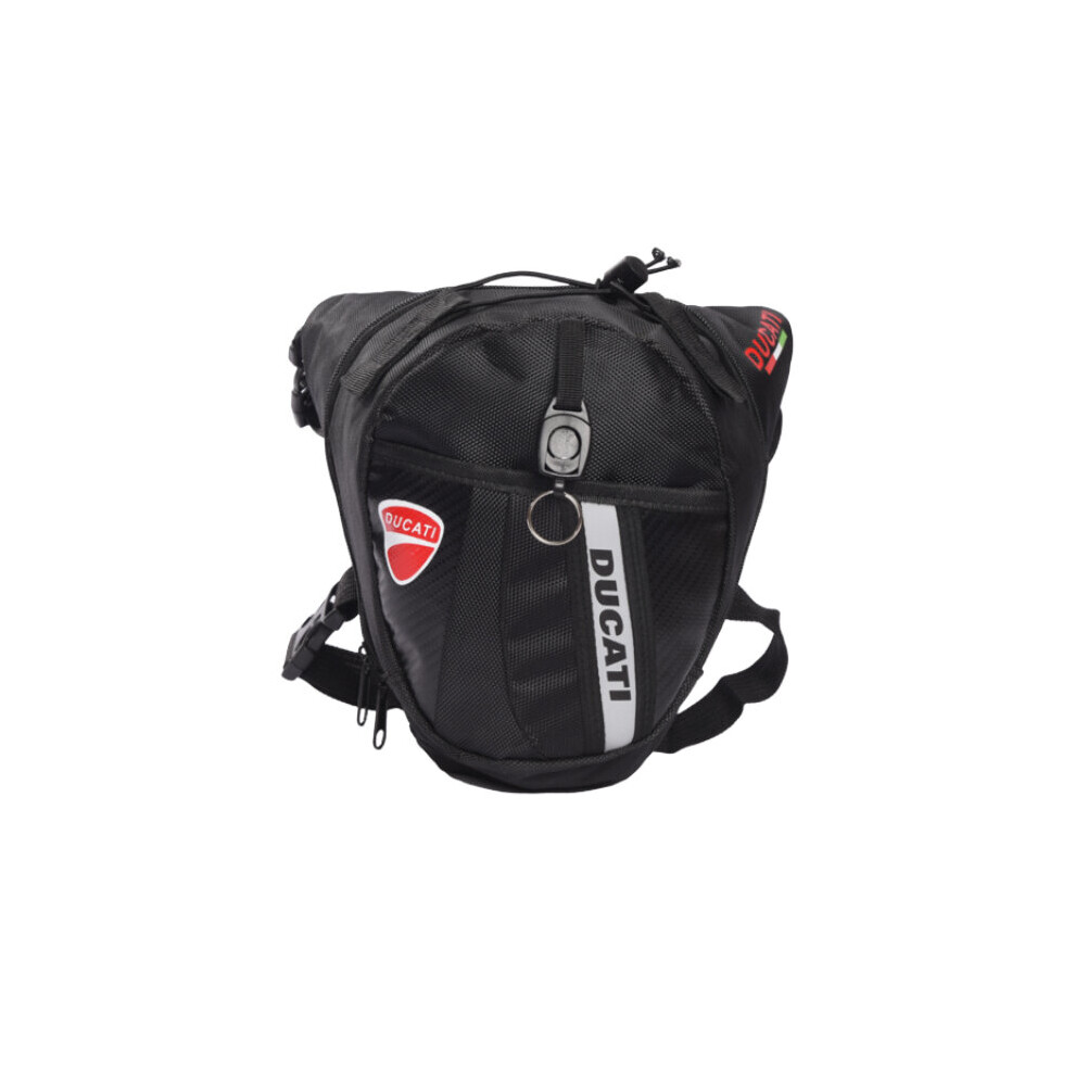 (Ducati) Leg Waist Bag Outdoor Riding Backpack Sport Storage Light For Motorcycle Bicycle