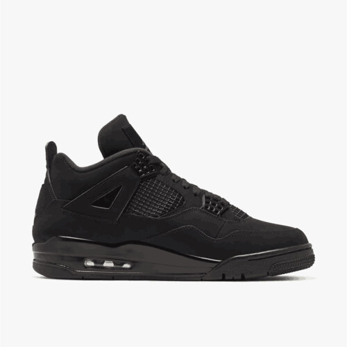 (UK6.5) Air Jordan 4 Retro Black Cat Men's AJ4 1