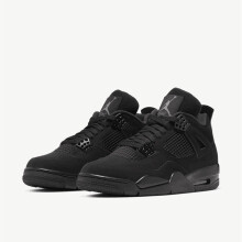 (UK8) Air Jordan 4 Retro Black Cat Men's AJ4