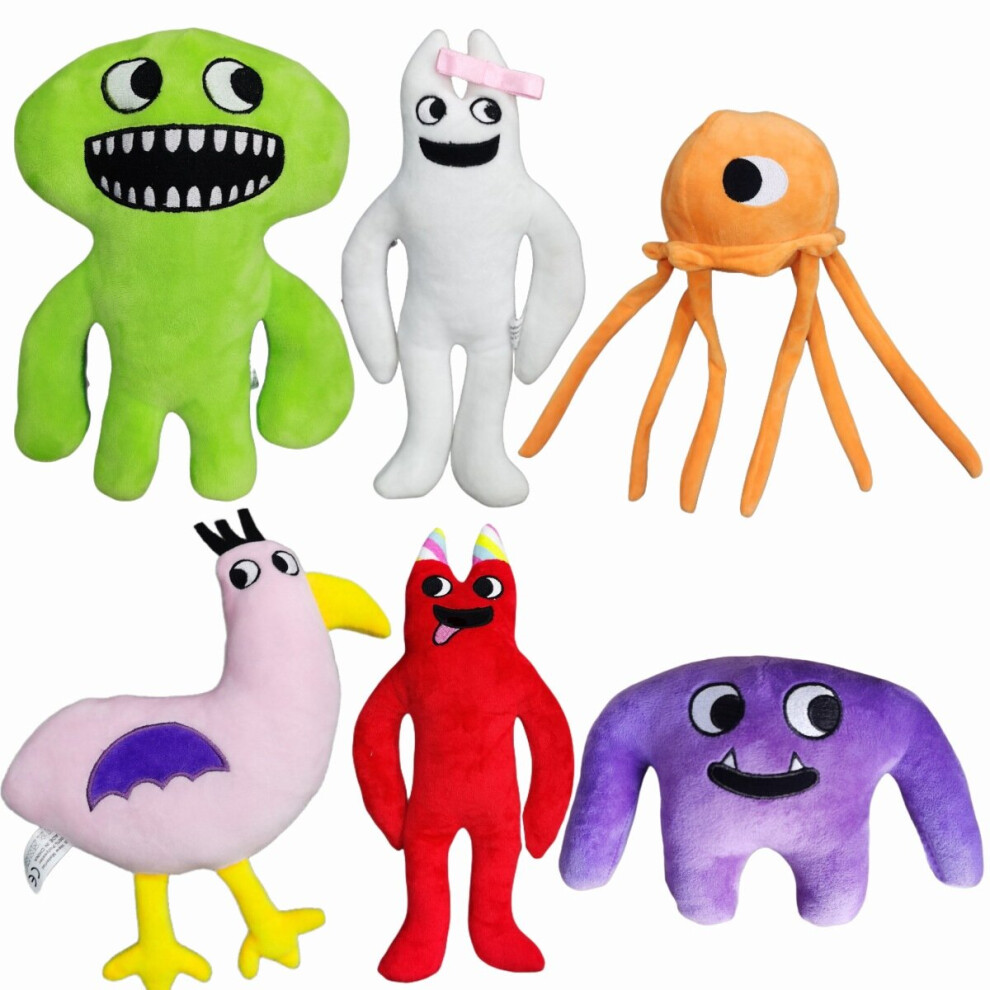 (6PCS/SET 01) Garten of banban -Kids Plush Toy Stuffed Soft Doll