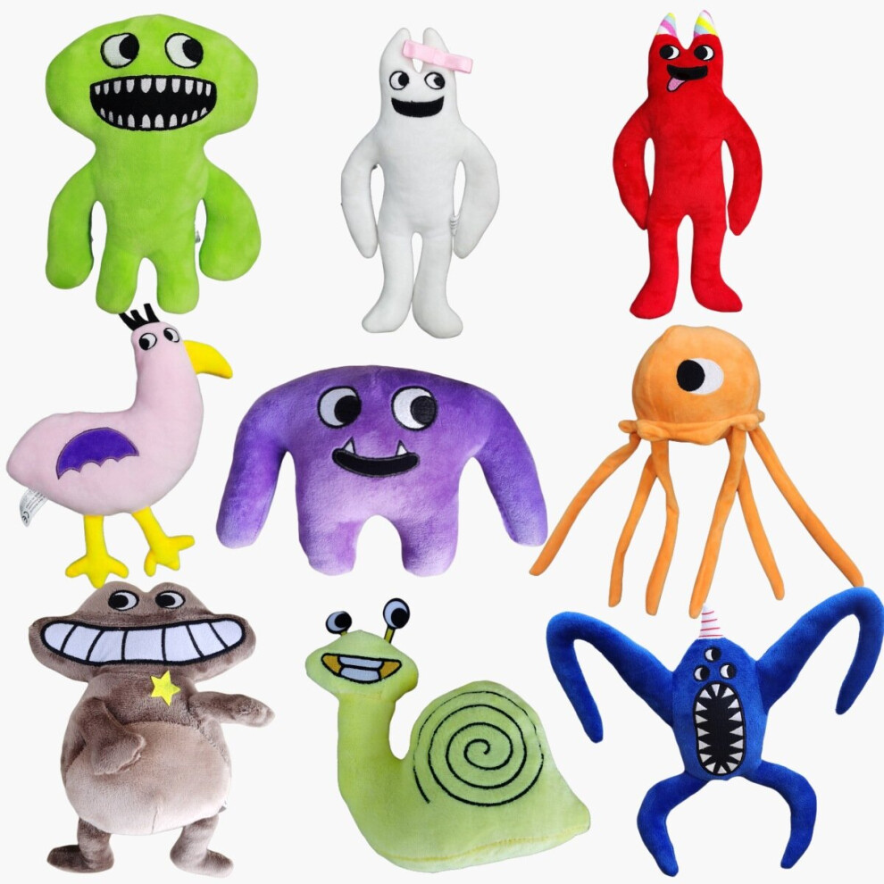 (9PCS/SET 02) Garten of banban -Kids Plush Toy Stuffed Soft Doll