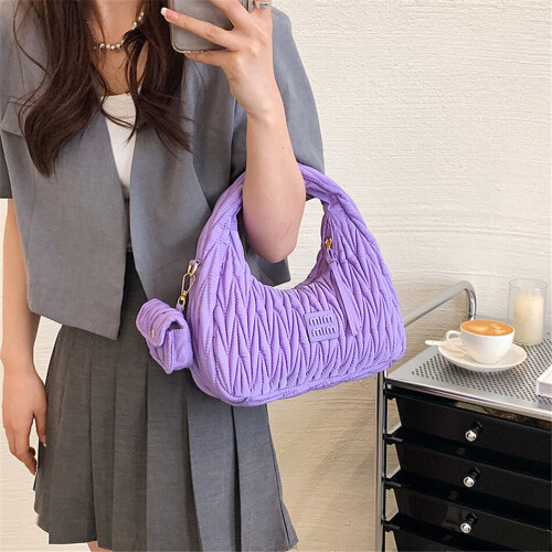 Cloth quilted handbags sale