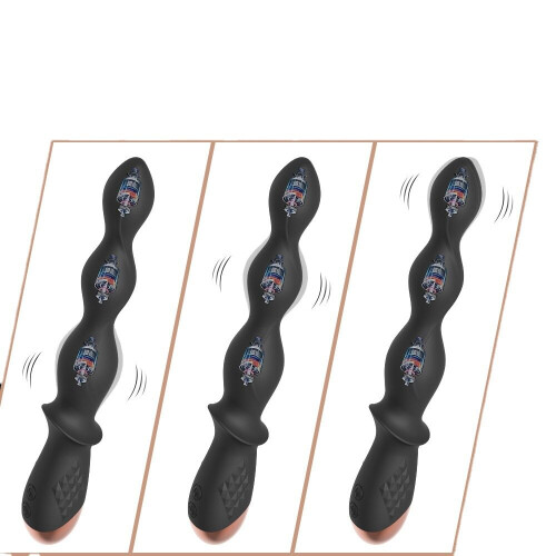Electric Multi Speed Vibration Patterns Plug  Vibrating Butt Toy