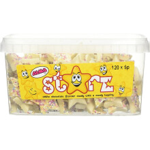 Alma White Chocolate Starz Tub 800gm ( pack of 1 )