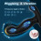 Prostate Massager Double Ring Remote Control Anal Plug Vibrating 2