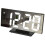 (Black White) Digital Alarm Clock Snooze Display Time Night Led 1