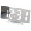 (White White) Digital Alarm Clock Snooze Display Time Night Led 1