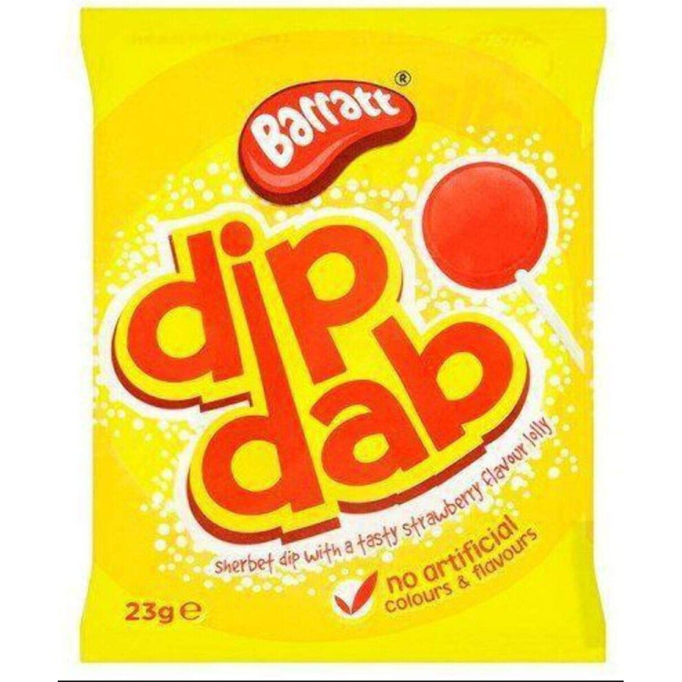 Barratt Sherbet Dip Dab 23g ( pack of 10)-image-OPC-PBSMCYT-NEW