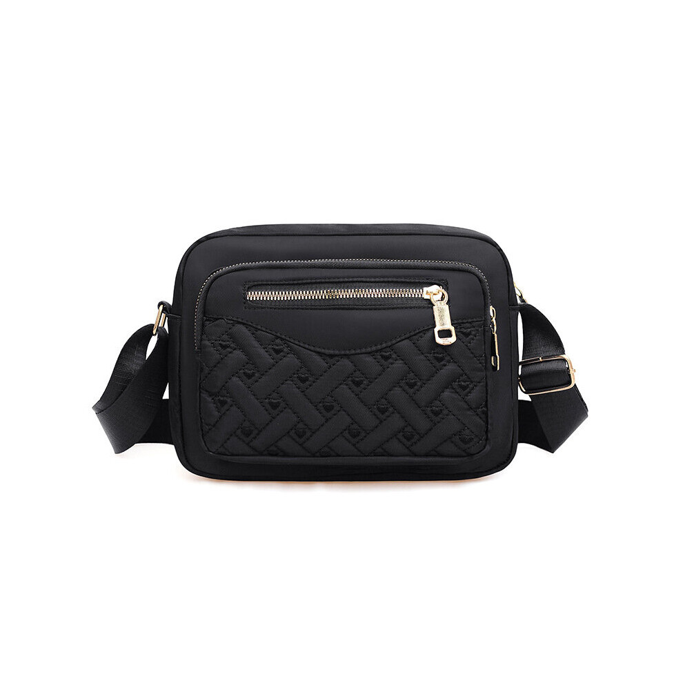 Mommy Bag Embroidered Thread Lingge Ladies Shoulder Handbag Large Capacity Version Casual Women's Messenger Bag-image-OPC-PBSMDDR-NEW