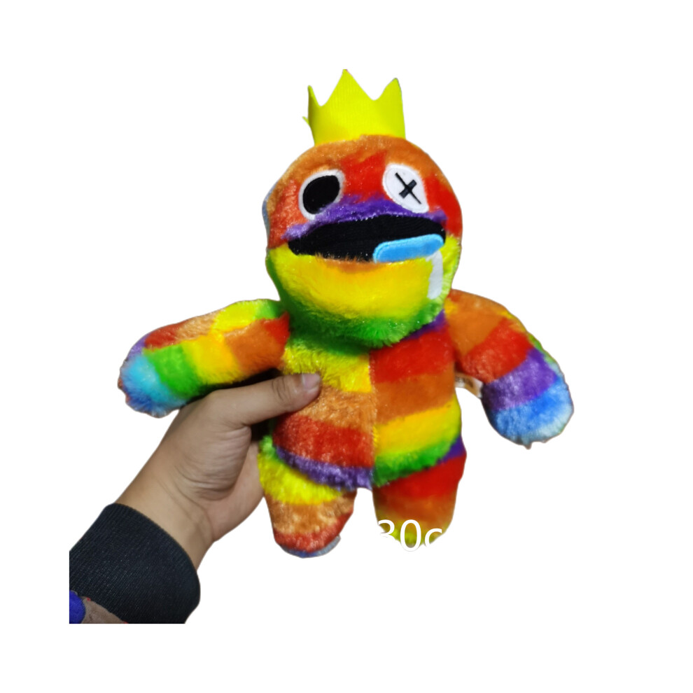 Xcsgsra (Rainbow Saliva Monster-30Cm) Rainbow Friends Roblox Kids Plush Toy Stuffed Doll