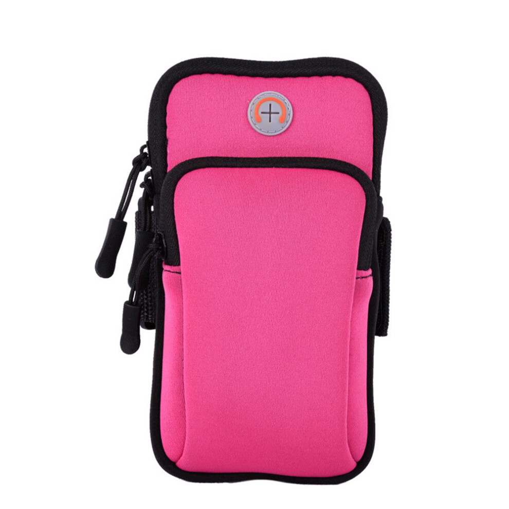 Sport Armband Running Gym Arm Band Pouch Holder Bag Jogging Case For Smartphone Sale-Wt Multicoloured 885655319239