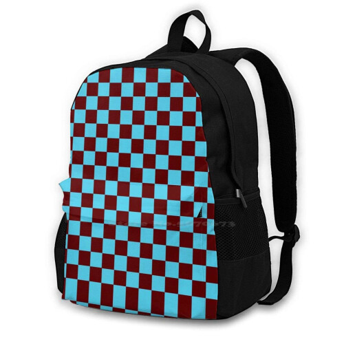 School Bag Big Capacity Backpack Laptop 15 Inch Avfc Claret And on OnBuy