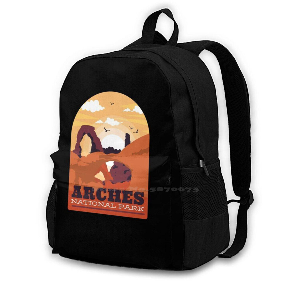 Arches National Park Travel Laptop Bagpack Bags Arches National Park Arches National Park National Park Nature Multicoloured 885654925332
