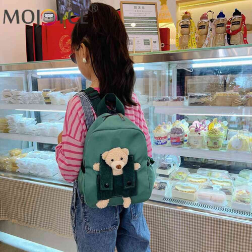 Children School Bags Cartoon Bear Nylon Toddler Kids Backpack Kindergarten Boys Girls Mini Book Bag 3 8 Years Old Gift on OnBuy