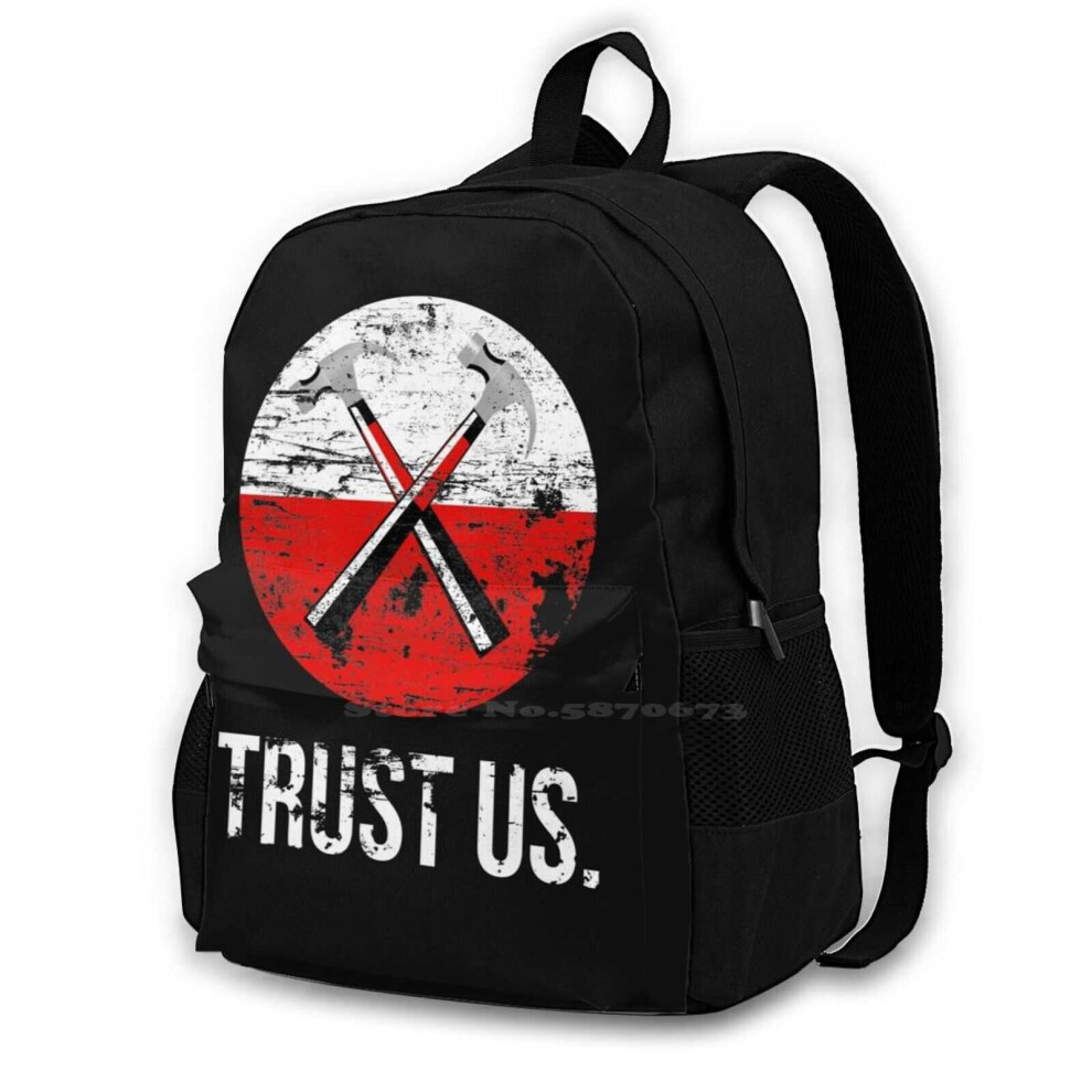Trust Us Worn Travel Laptop Bagpack Bags Trust Us Worn Floyd Trust Us Multicoloured 885654929590