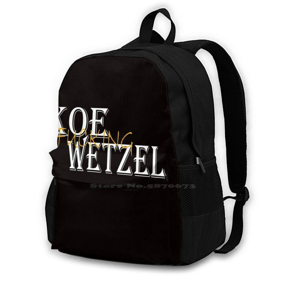 Koe Wetzel For President Travel Laptop Bagpack Bags President For President Koe Wetzel For President Koe Wetzel Multicoloured 885654953977