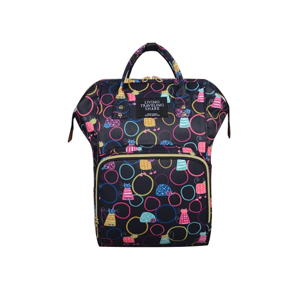 Mummy Mom Maternity Nappy Diaper Bag Large Capacity Baby Multifunction Travel Backpack Handbag Multicoloured