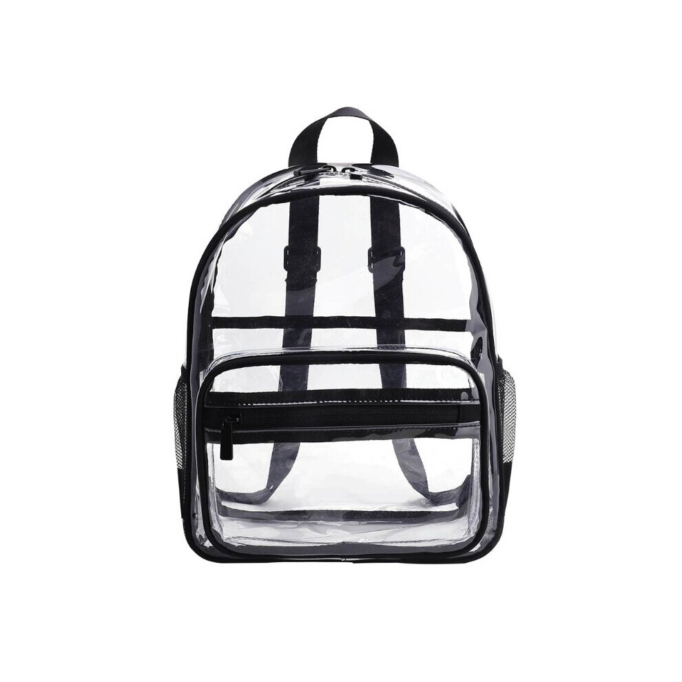 Transparent Backpack Summer Leisure PVC Backpack Cross Border Jelly Bag Large Capacity Transparent Student Schoolbag-image-OPC-PBSN95J-NEW