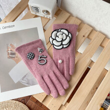 20Winter Cashmere Gloves Kafuu Women's Finger Touch Screen Thickened Cycling Warm Gloves