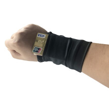 Sport Armband Running Bag Gym Cycling Wristband Badminton Tennis Sweatband Wrist Support Pocket Wrist Wallet Pouch Arm Bag