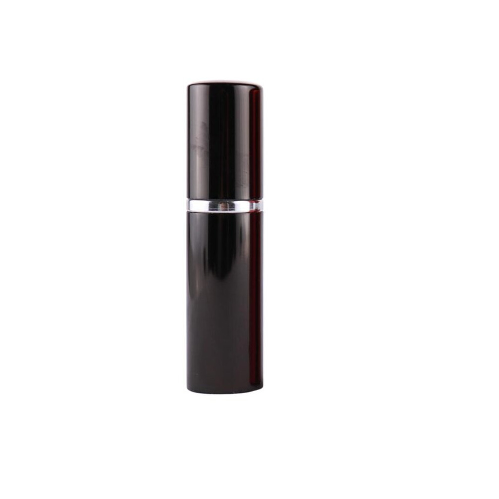 Black 5Ml Refillable Portable Aluminum Spray Atomizer Empty Perfume Bottle Empty Metal Bottle Makeup Container Spray Bottle
