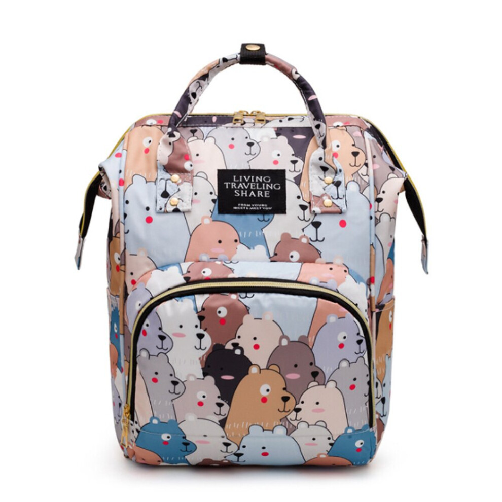 Baby Nappy Bag Backpacks Mommy Maternity Bags Travel Baby Waterproof Care Diaper Bag Baby Travel Organizer Backpack Baby Care Multicoloured