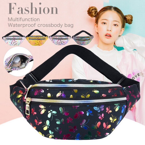 Fanny Pack Nylon Waist Bag Zipper Chest Bags Sling Travel Fashion Phone  Pouch for Girls Women Ladies,Blue - Walmart.com