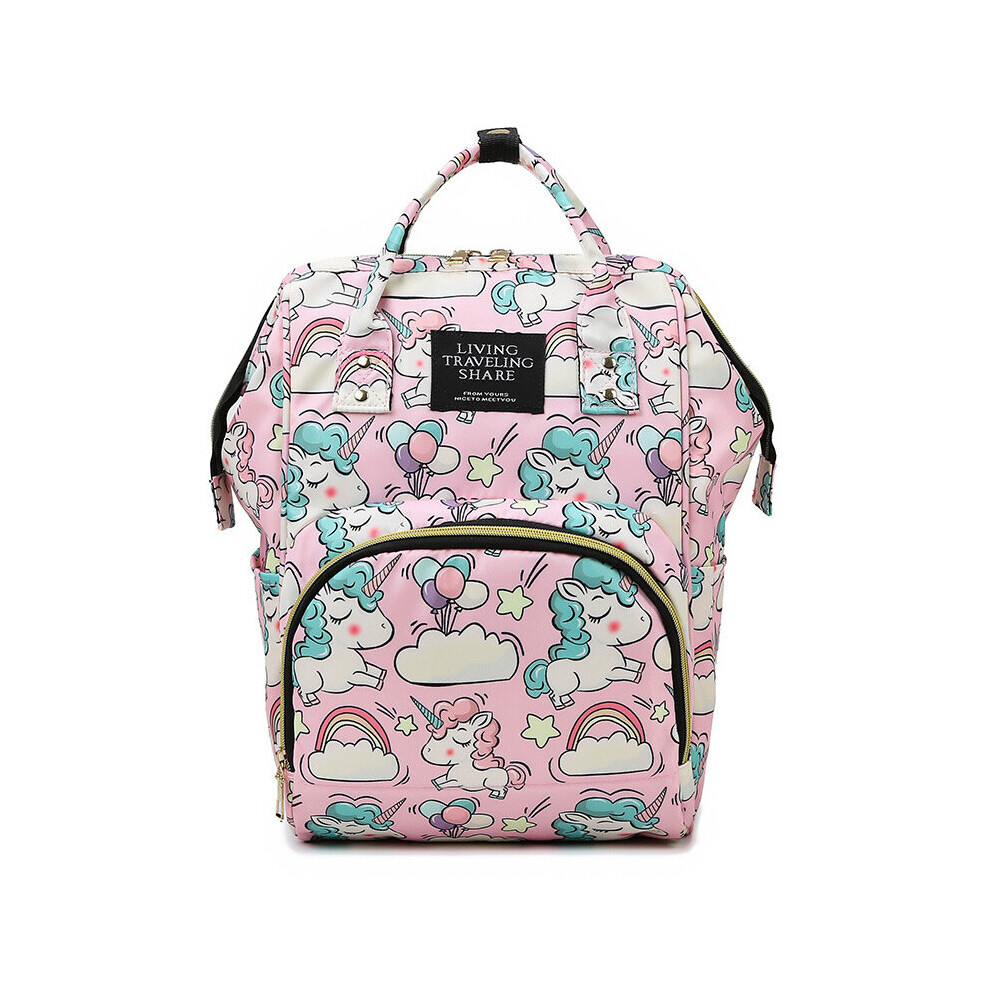 Mummy Maternity Nappy Diaper Backpack Bag Travel Backpack Mummy Backpack Multi-Function Waterproof Outdoor Diaper Bags Multicoloured