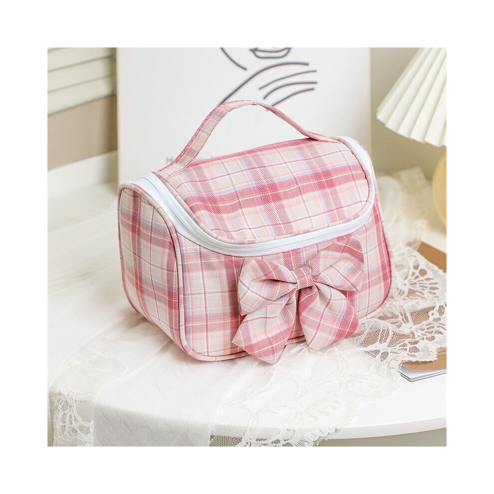 Multicoloured Cosmetic Bag Niche High-End Female Portable High-Value Portable Large-Capacity Ins Travel Makeup Bag Storage Box Neceser