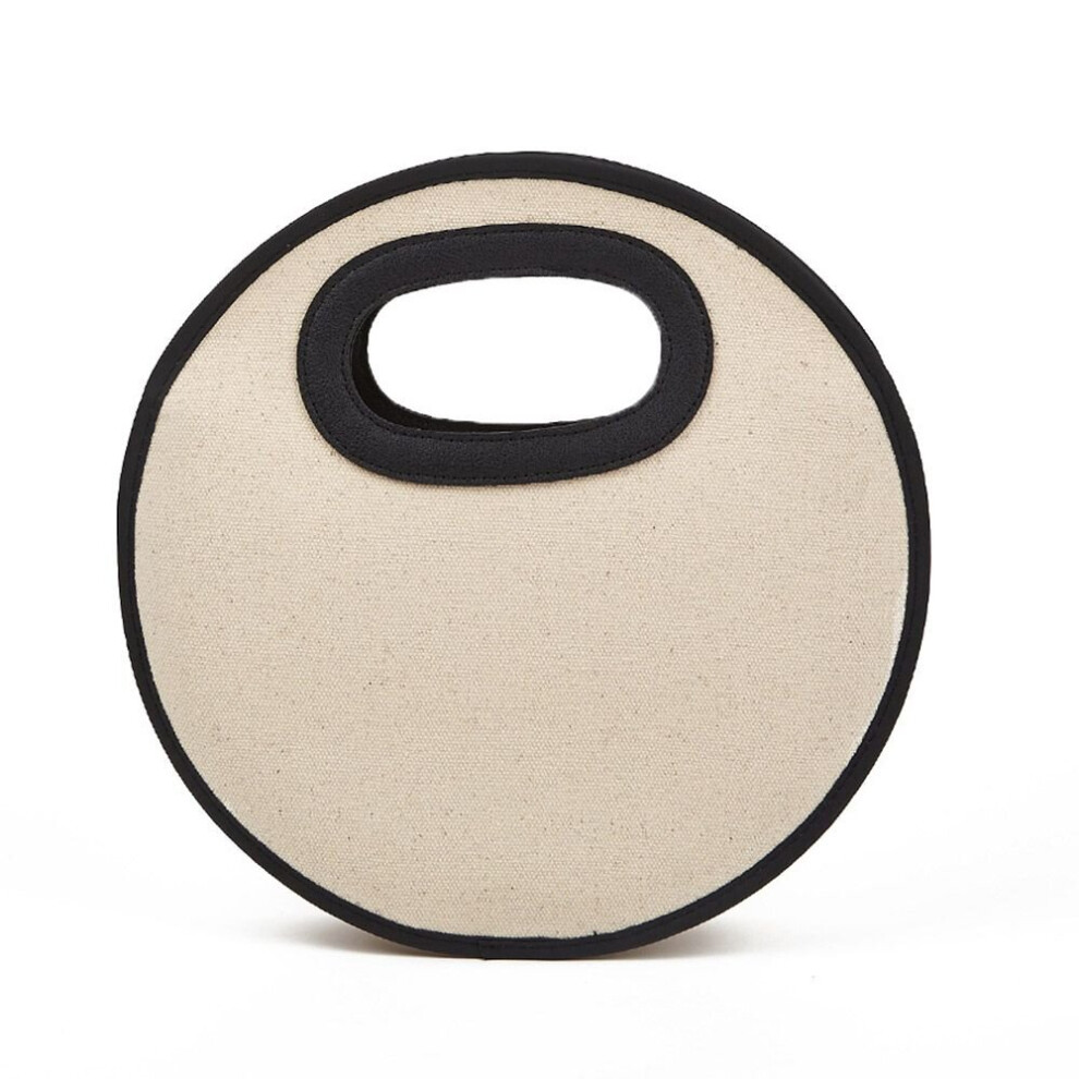 Multicoloured Round Cosmetic Bag Niche Makeup Pouch Large Capacity Beauty Supplies Storage Bag Handbag